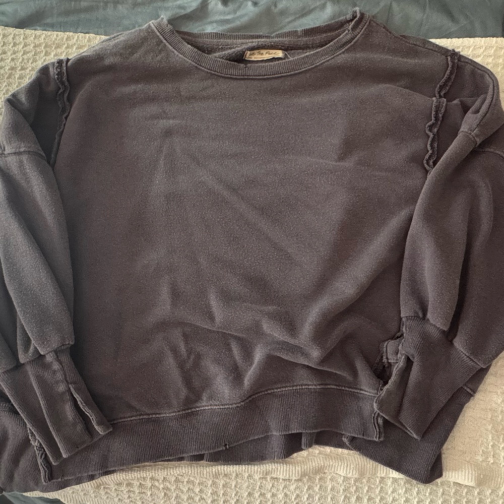 We The Free Camden Sweatshirt - Fallen Fig - Medium